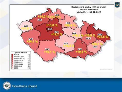 Mapa vypracovaného porovnání cen a výbav v jednotlivých regionech