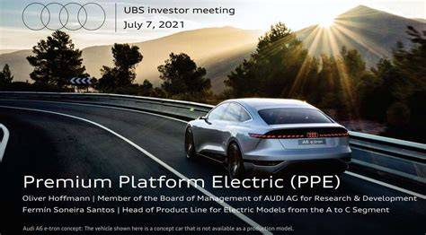 Infografika: Přehled upgradů PPE a PPC pro Audi A6 a S5/S6 e-tron