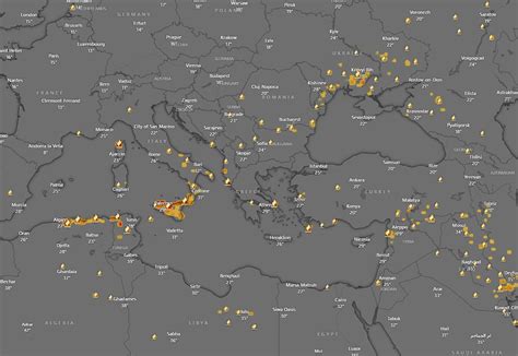 Mapa dostupnosti servisních sítí Renault v Evropě