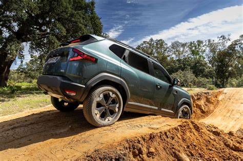 Graf spotřeby a jízdní režimy Duster 4x4