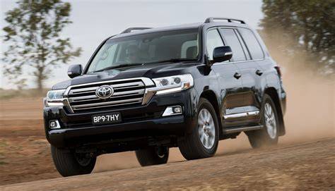 Profil a rozměry vozidla Toyota Land Cruiser J200 (2015 facelift)