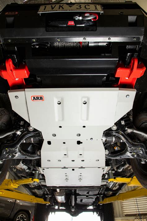 Obrázek: ARB UVP pro Ford Ranger/Everest - koncepční schéma a umístění