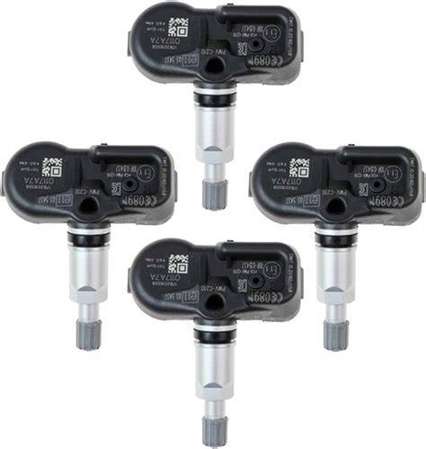 Vyobrazení jednotlivých částí pneumatik a TPMS