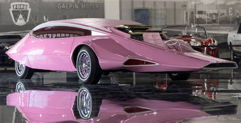 Ukázka Panthermobile ve stylu 1960s