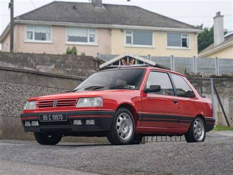Peugeot 309 s moderními litými koly - celkový pohled