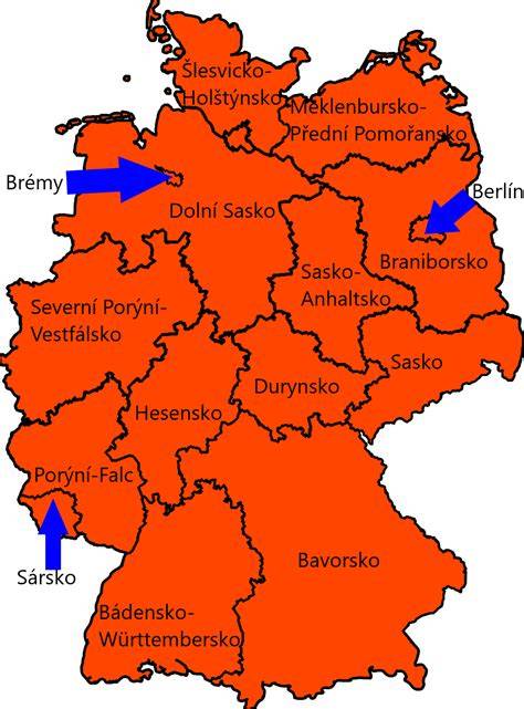Mapa postupů při registraci vozidla z Německa do ČR