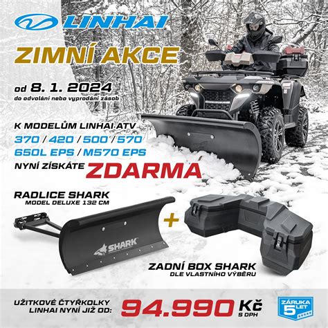 Ilustrace kompaktní vyvážečky připojené k čtyřkolce.