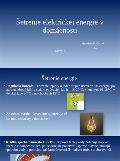 Analytická vizualizace toku energie v domácnosti a DS