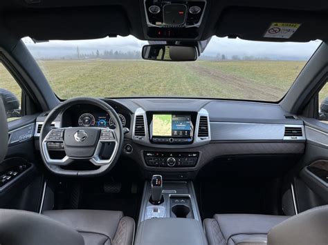 Interiér SsangYong Rexton prostor a versatilita