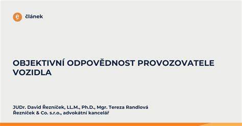 infografika objektivní odpovědnosti provozovatele