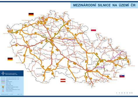 Mapa dálniční sítě D2 a hraniční přechod Lanžhot/Kúty