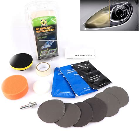 Schéma různých typů světlometů u automobilů.