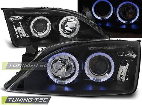 Obrázek s jasnou UKázkou Angel Eyes světla pro Ford Mondeo Mk3