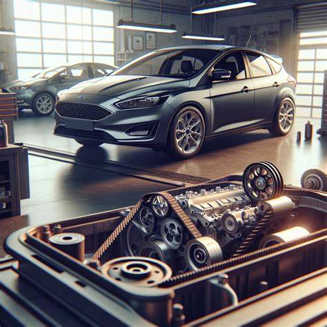 Infografika: Jaké díly mohou být potřeba při výměně rozvodů a jak probíhá servis Ford Fusion