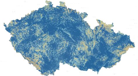 Mapa regionálního pokrytí prodejny v Českém Brodě