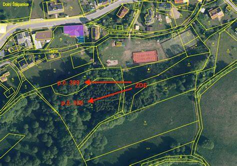 Mapa a orientační body: Dolní Štěpanice, Benecko a okolní pneuservisy
