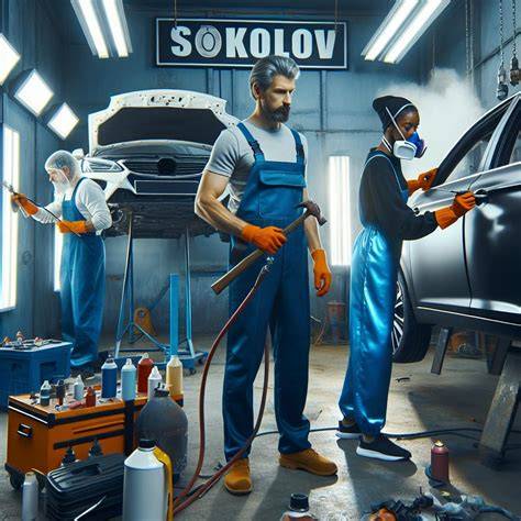 autoservis lakování a opravy aut