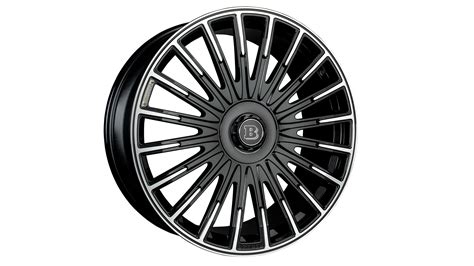 Brabus Monoblock VII kola a interiér s červenými švy