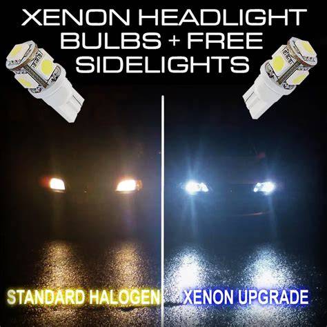 Ilustrace světlometů Mercedes Vito W639: halogen vs xenon