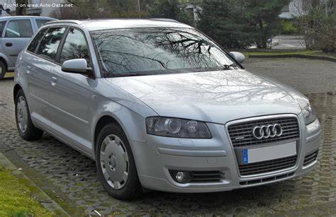 Audi A3 Sportback (8PA) motorové verze a pohony