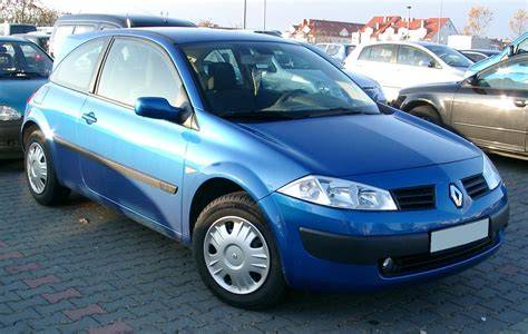 renault megane II poruchy vizualni obraz