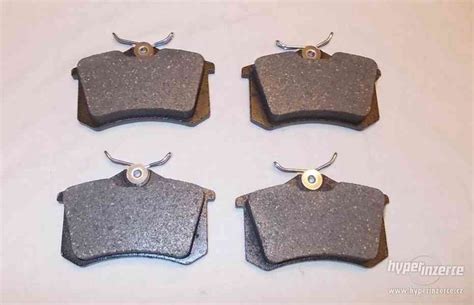 Ilustrace zadní brzdové destičky