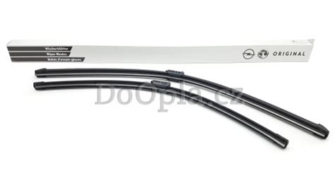 Obrázek ukazující sadu stěračů pro Opel Meriva B 95508196