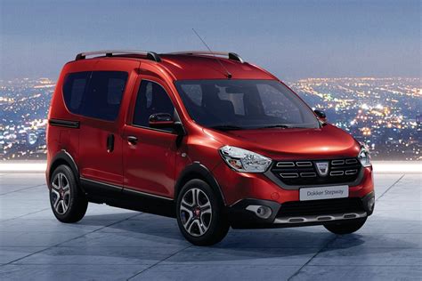 Schéma motorizací Dacia Dokker s vyznačením doporučených a nedoporučených variant