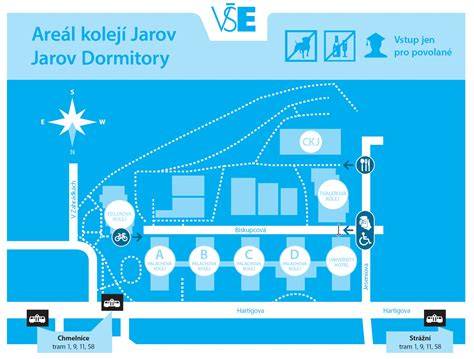 Mapa přístupu k areálu AUTO JAROV v Praze