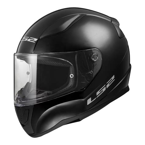 Obrázek: LS2 FF353 Rapid Carrera Black - přední pohled se zaměřením na plexi a aerodynamiku