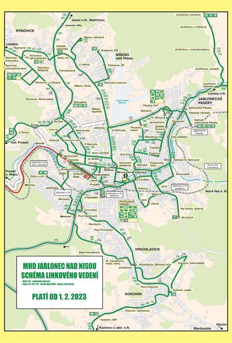 Mapa polohy autobazaru v Jablonci nad Nisou