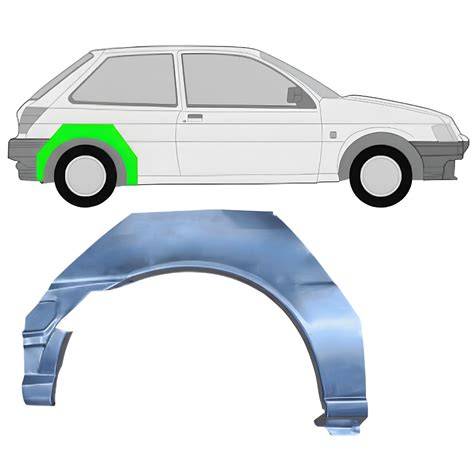 Infographics: Struktura blatníku Ford Fiesta a jeho upevnění