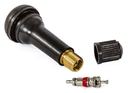 schéma ventilku Schrader na pneumatice koloběžky