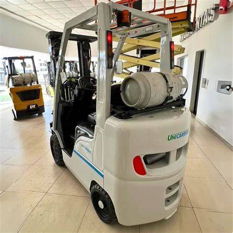 Mapa rozšíření značky Nissan UniCarriers a dostupnosti modelů LPG vozíků