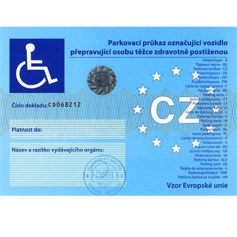 Infografika: Jak se vyřizuje parkovací průkaz ZTP/ZTP-P