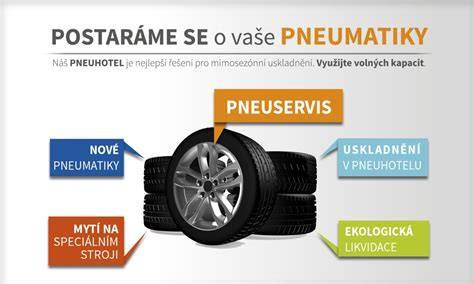 Prodej pneumatik - servis a ošetření silikonovým olejem