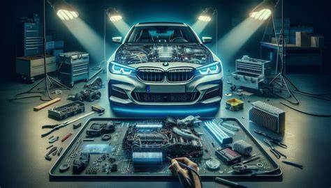 Infografika: Jak probíhá demontáž interiéru BMW E46 krok za krokem