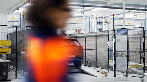 Mapa regionuGöteborgsko a významných pracovních center kolem Volvo Cars