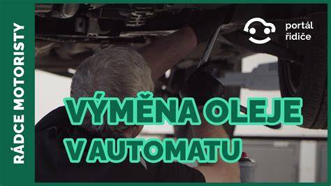Infografika: postup výměny oleje v automatu Volvo