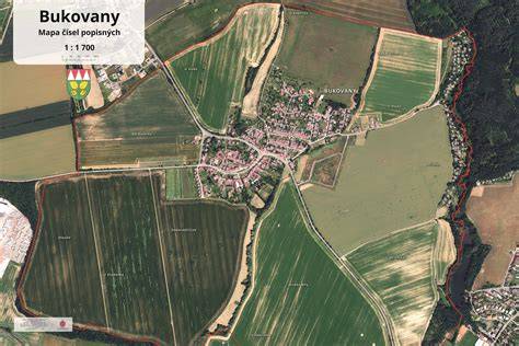 mapa lokality Bukovany a umístění autoservisu