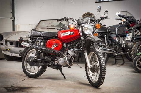 Simson S51 Enduro v terénu