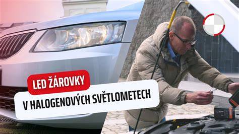Infografika: Průřez únikovým místem a kroky výměny žárovky v předních světlometech