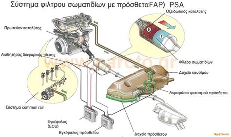 illustration of PSA FAP filtration system