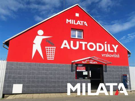 prodejna autovrakoviště MILATA v Dobré