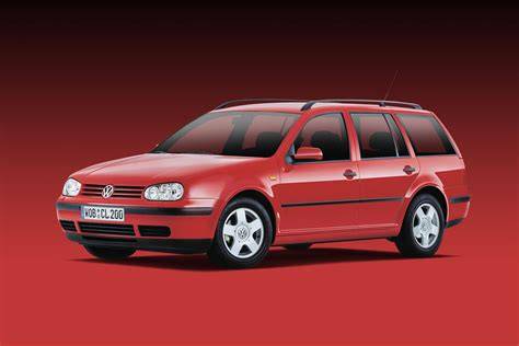 pneumatiky na Volkswagen Golf IV Variant pohled z boku