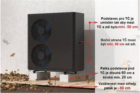 umístění řídicí jednotky ventilátoru pod baterií