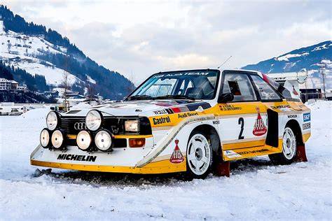 Mapa evropských rallye a hlavních akcí Audi quattro
