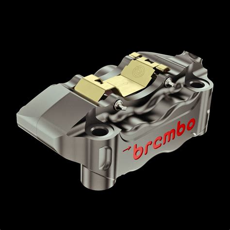 Graf srovnání GP4-RB a alternativ Brembo třmenů
