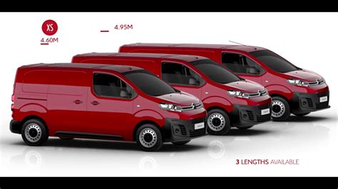 Infografika: Rozměry a délky Jumpy - XS, M, XL a rozvor