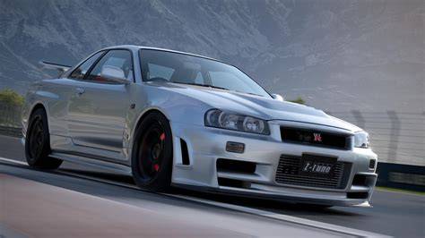 Vizualizace: R34 GT-R Z-tune s širokými blatníky a polykarbonátovou karoserií